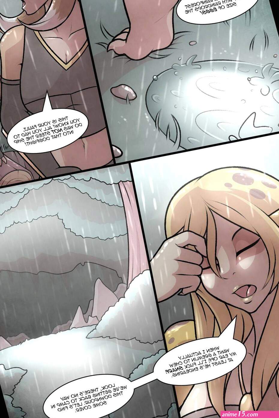 Thundercats: Heavy Rain porn comic