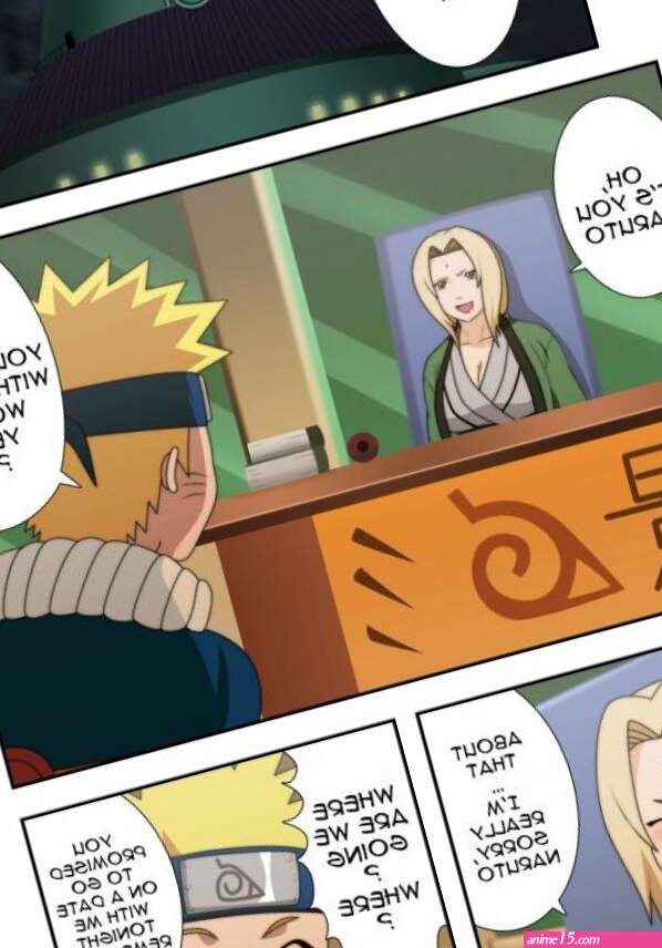 Naruto fuck with Tsunade comic porn