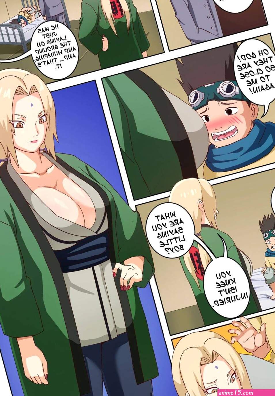 Tsunade Konohamaru porn comic