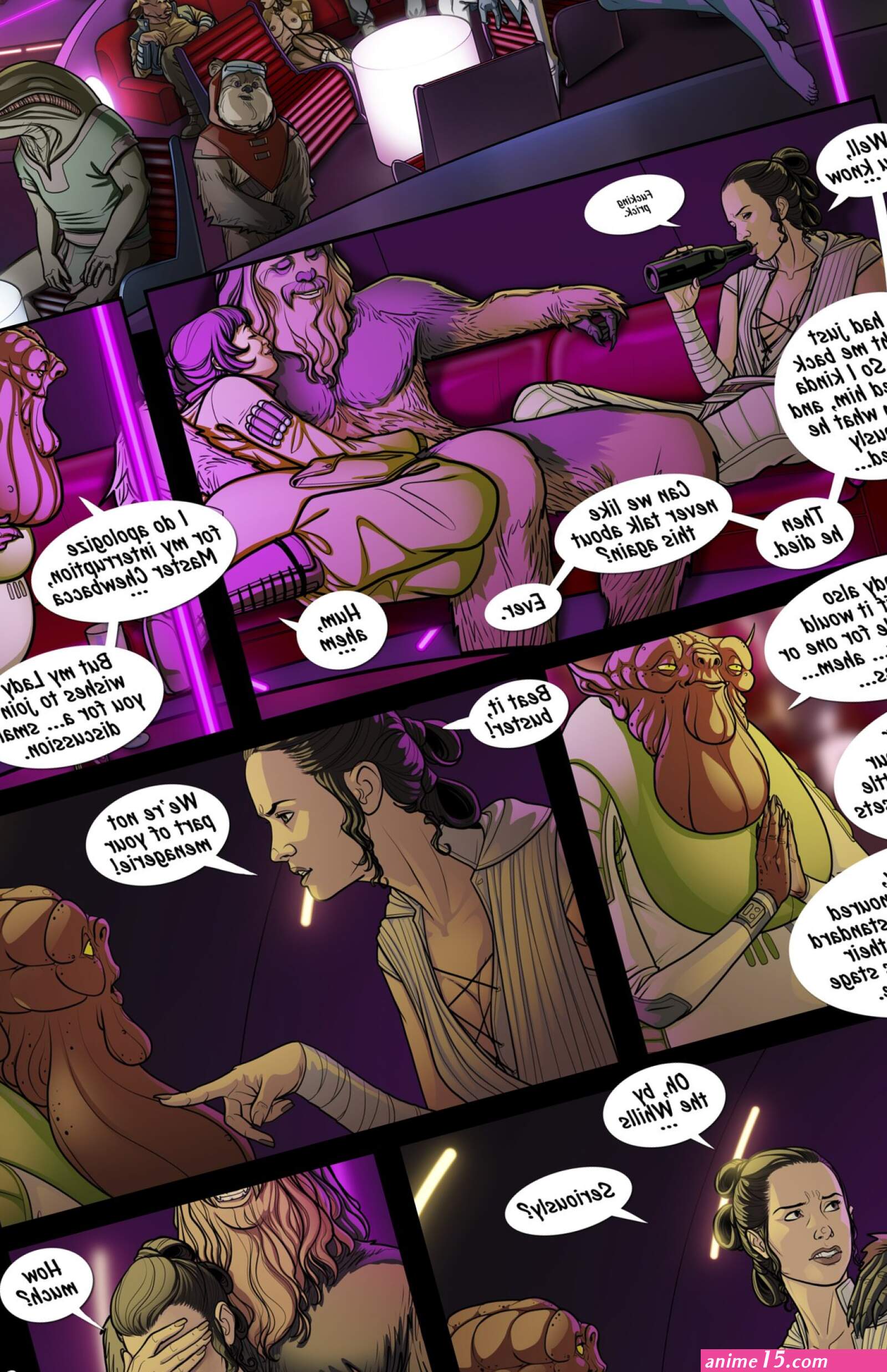 Alx Star Wars A Complete Guide to Wookie Sex IV A NEW HOE 3300x5106 4k comic porn