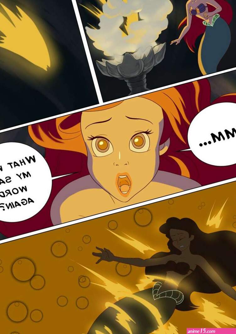 Porn comic Ariels transformation. BGRedrum Sex comic beauty Ariel turned