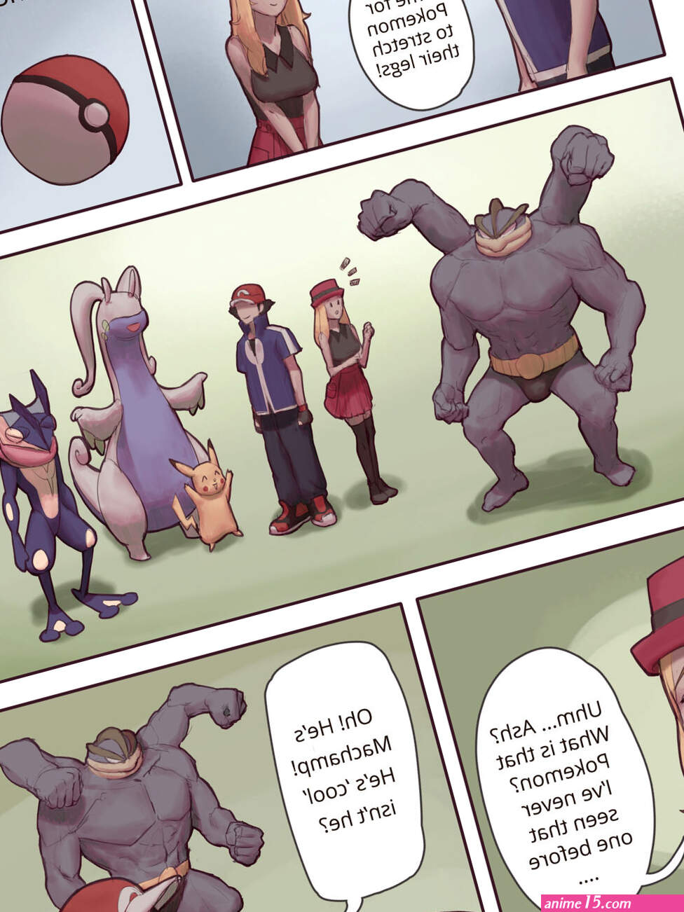 Machamp Used Knock Up!- Ch.3 Pokemon