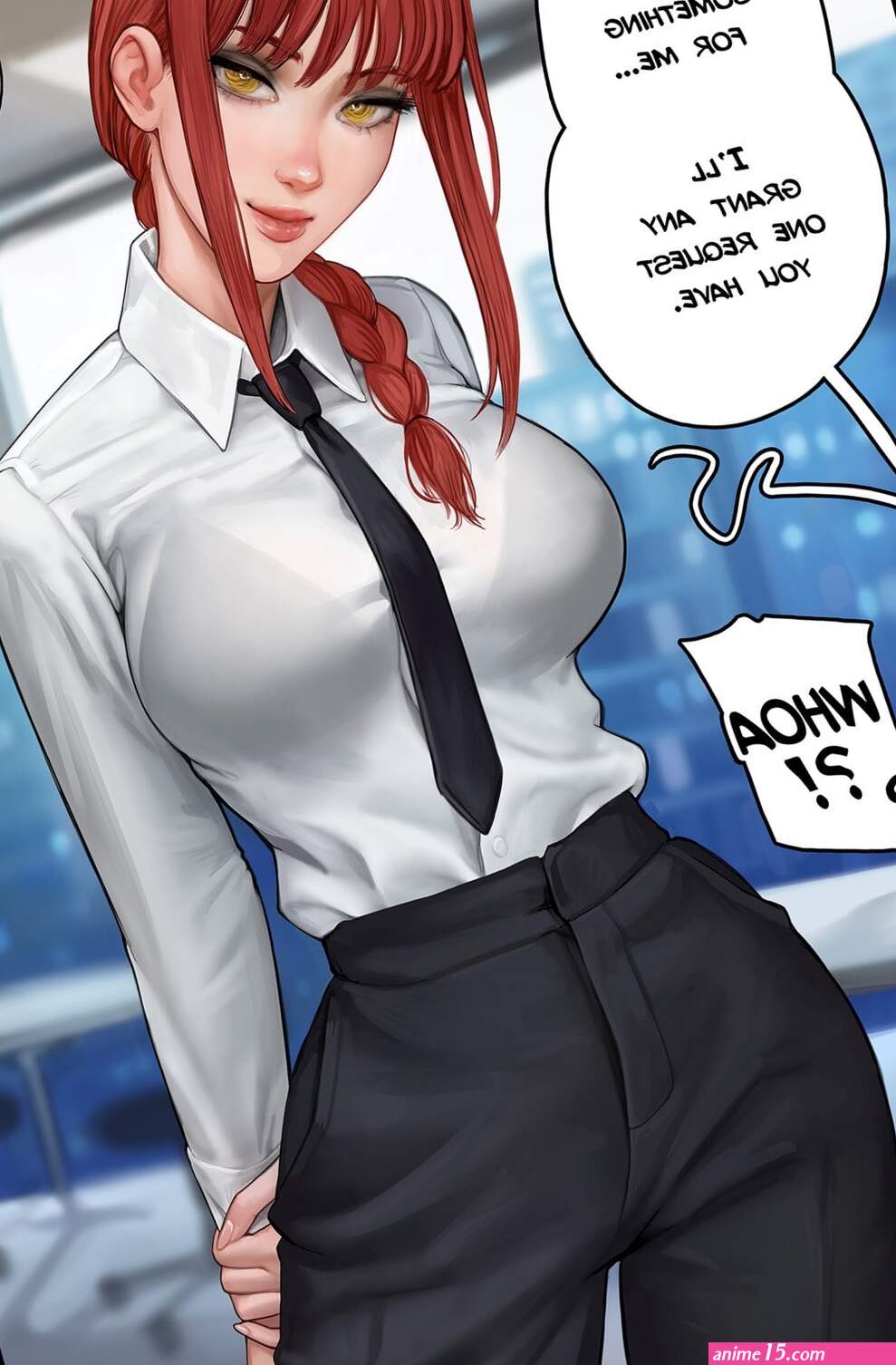 Makima comic porn