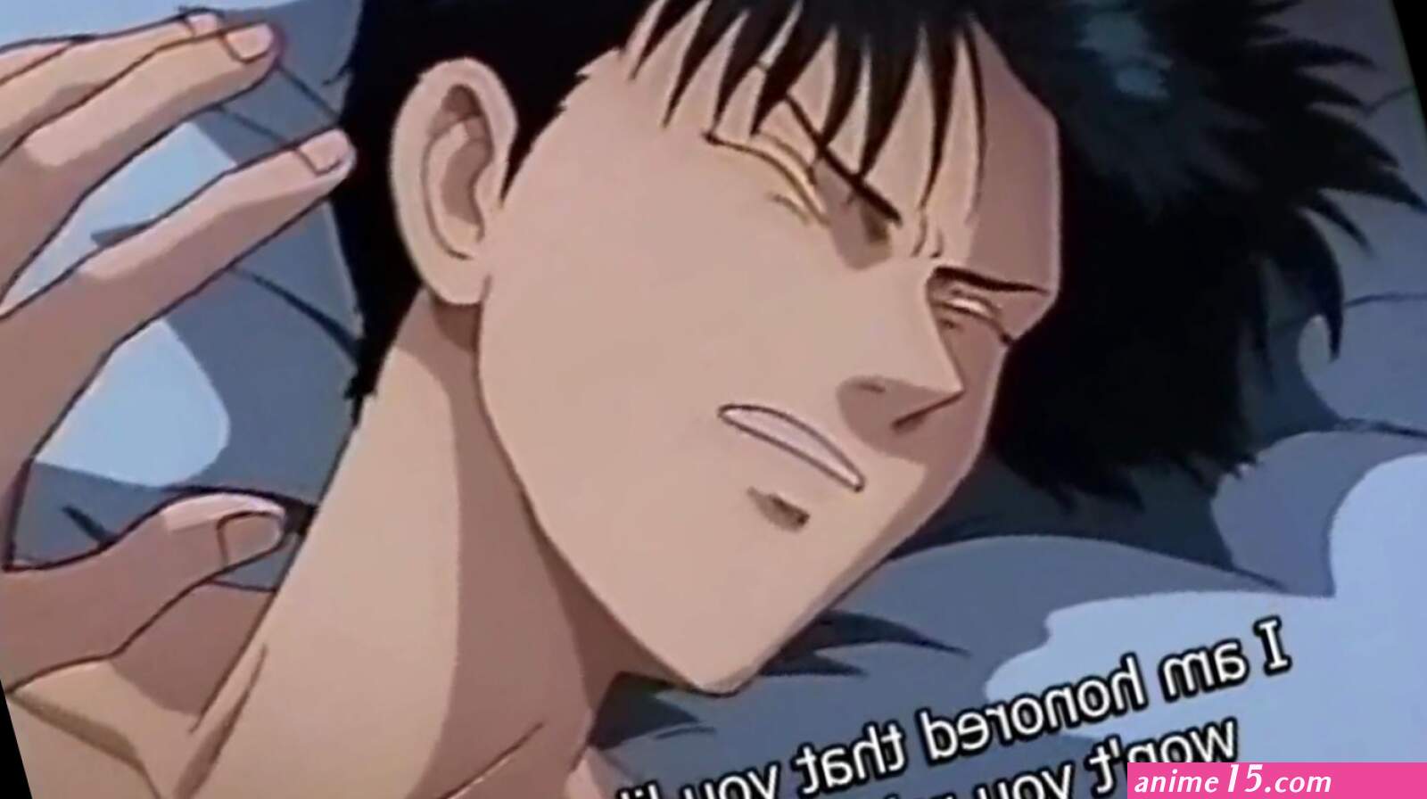Abused boy in anime