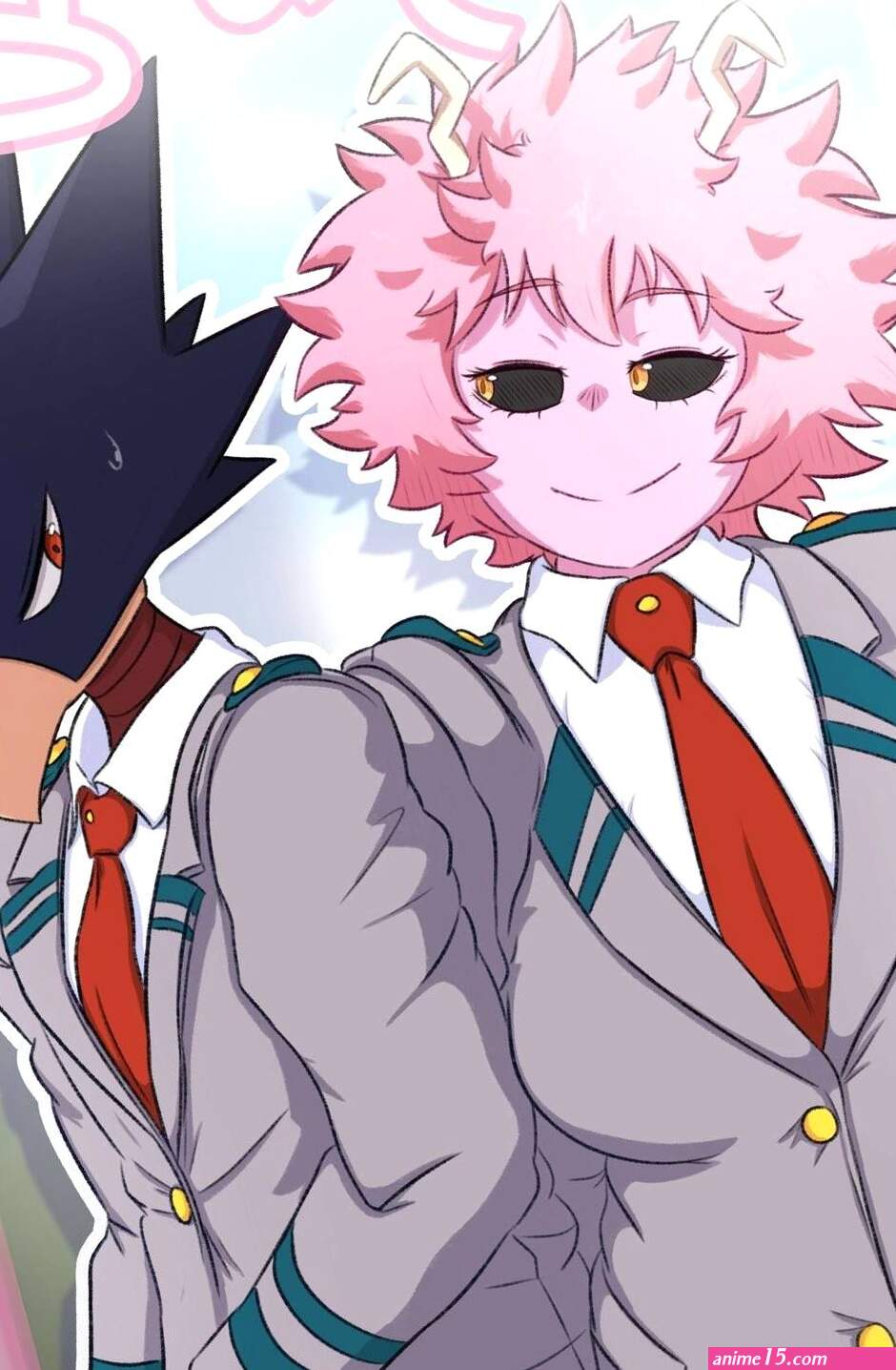 As Thanks Mina x Tokoyami porn comic
