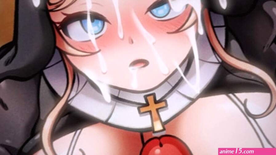 Nun x Futa Hentai animation