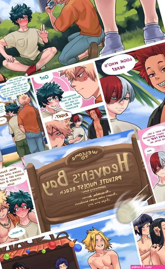 My Hero Academia Vacation Porn Comic