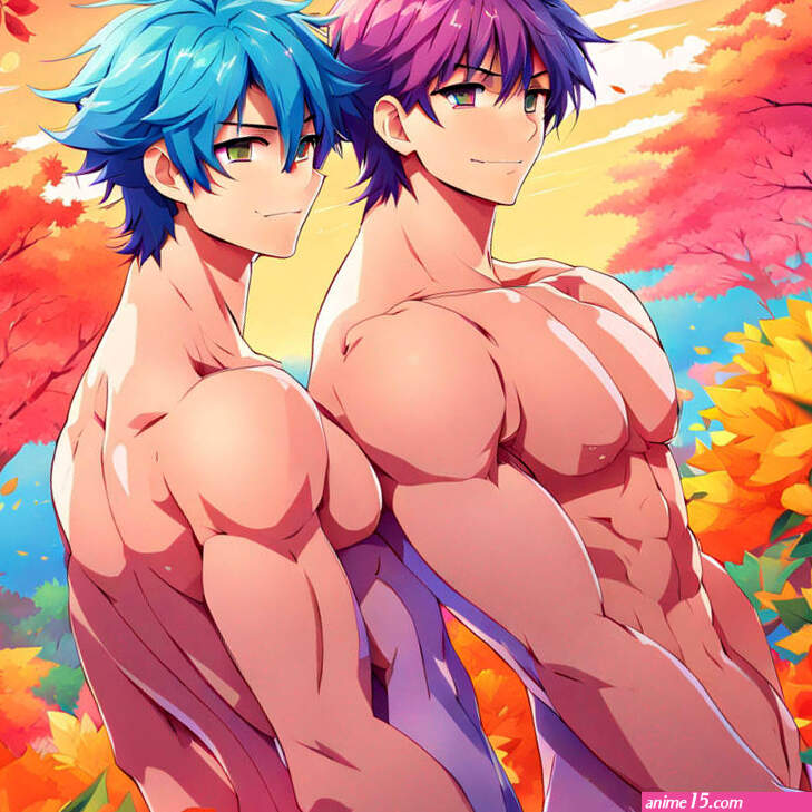 Two gay naked cute guy by Absolcal on DeviantArt