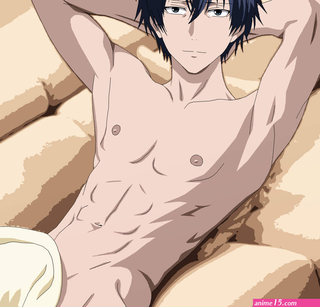 Sexyanimes on X: hot anime boy boys posing sexy nude nipples muscle muscles fanart yuuichikatagiri