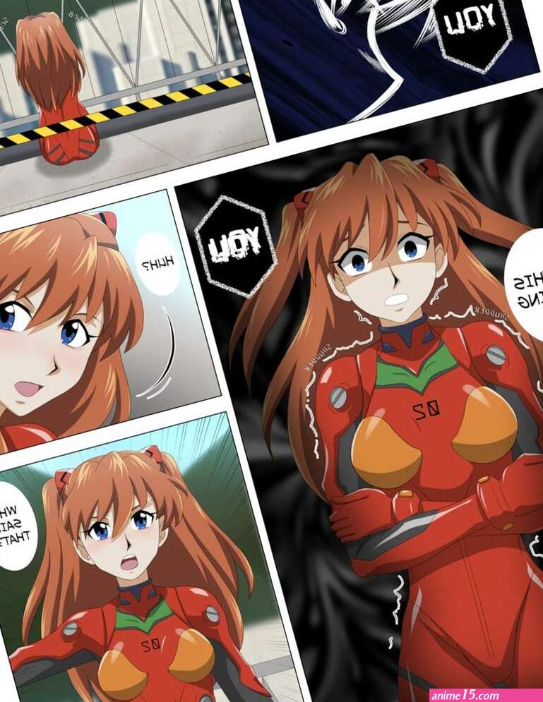 Porn comic Asuka Possessed. Neon Genesis Evangelion Sex comic hot busty beauty