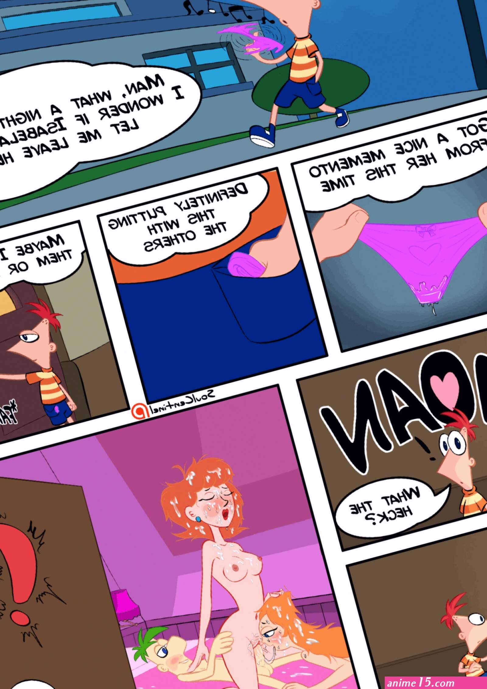 Phineas Revenge porn comic