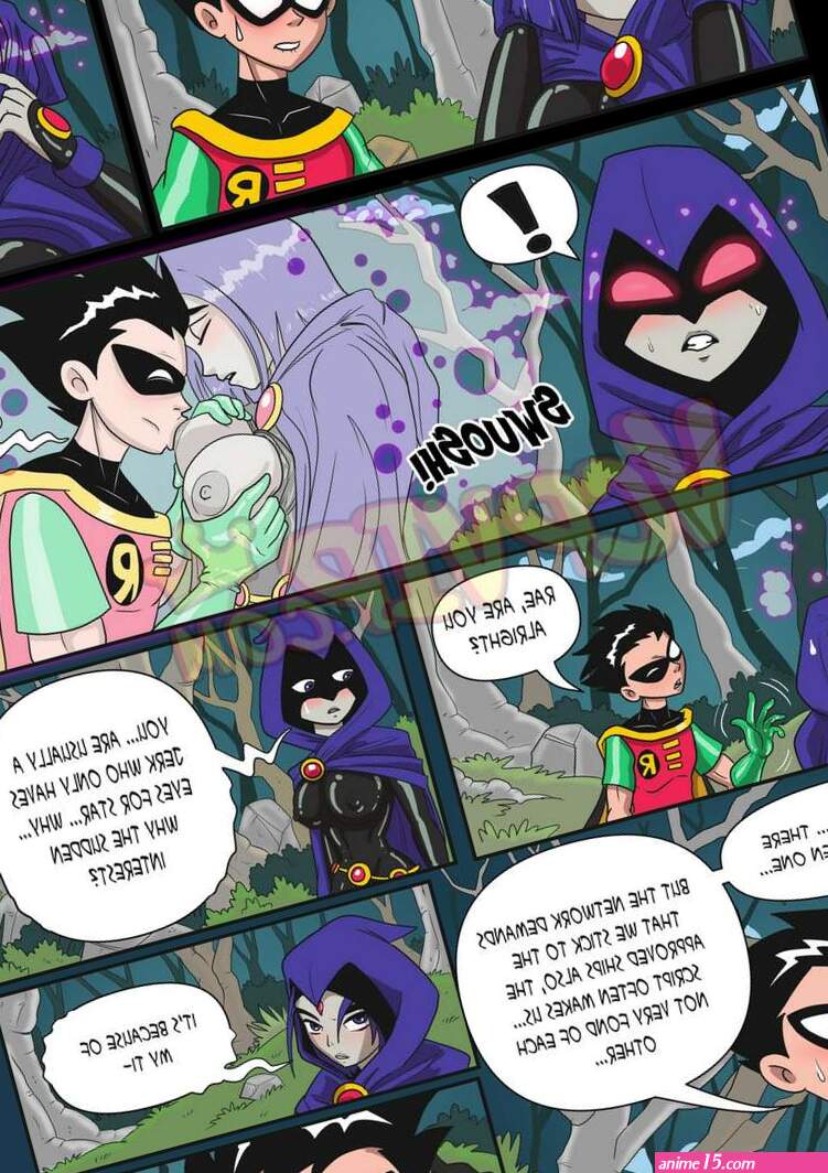 Porn comic Stranded. Chapter 1. Teen Titans. Macergo. Sex comic and Raven got