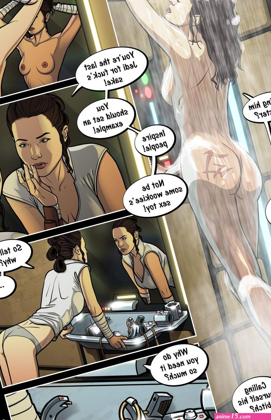 Star Wars: A Complete Guide To Wookie Sex Part 3 Porn Comic english 09