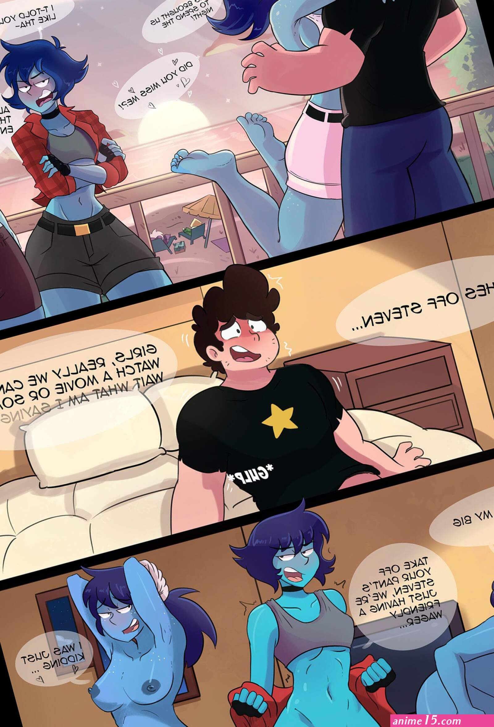 Lapis Invitation Steven Universe Hermit Moth nHentai Comics