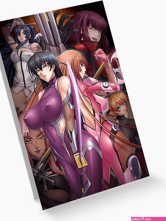 Taimanin Asagi Hentai Lewd Waifus Greeting Card for Sale by Anime Hedoro