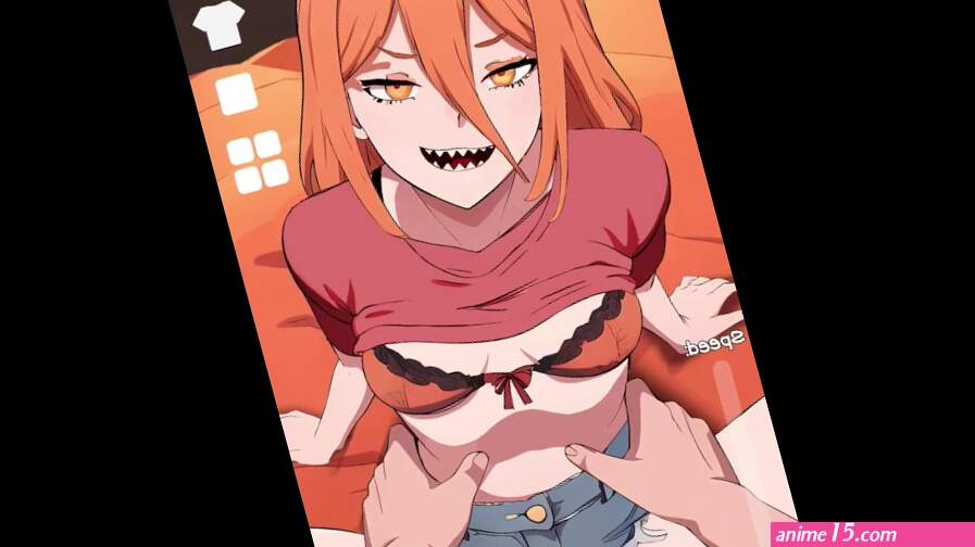 Waifu power chainsaw man anime hentai gameplay