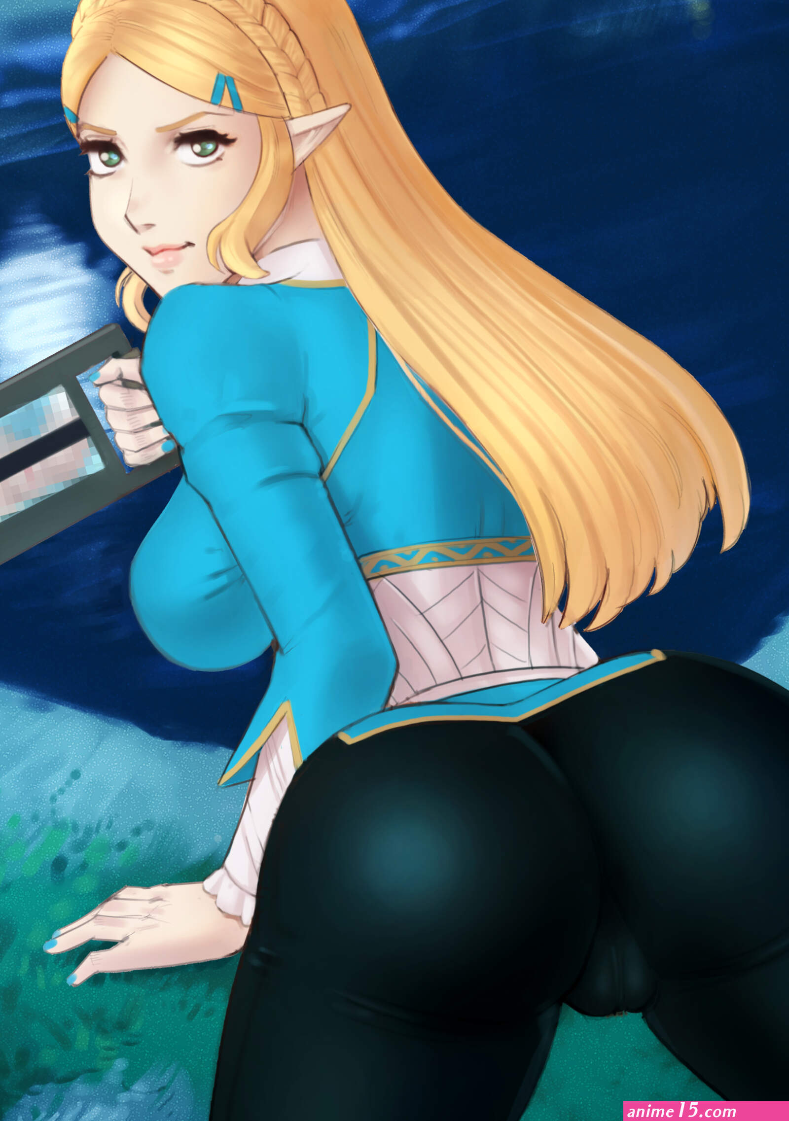 Sexy Recall Zelda NSFW comic by aquiadok on Newgrounds