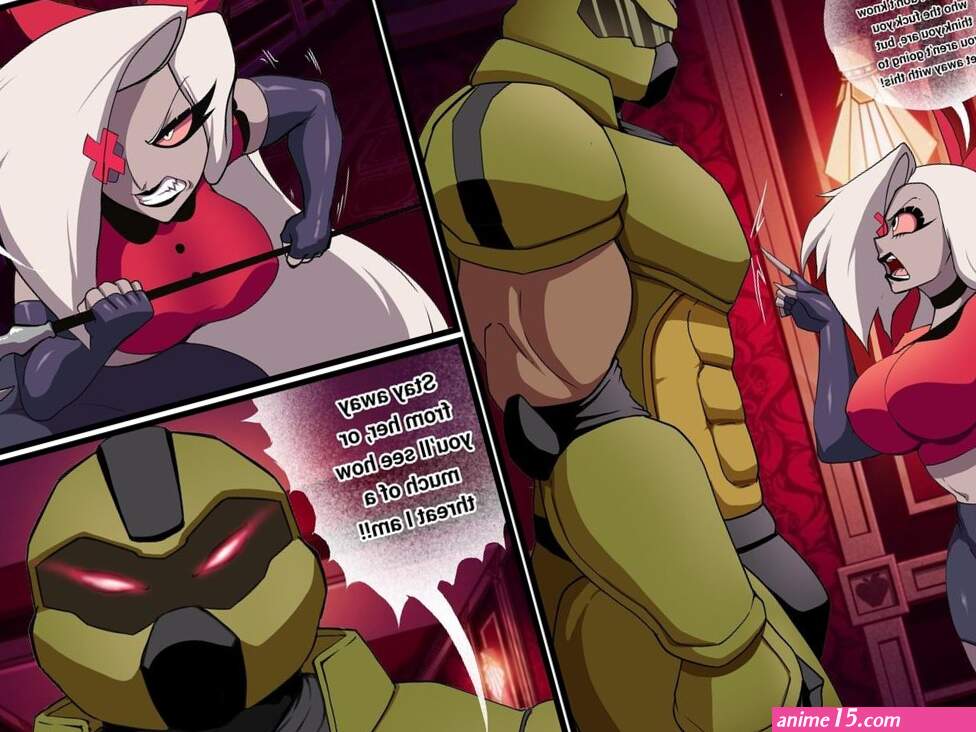 Doom x Hazbin Hotel Porn Comic english 12
