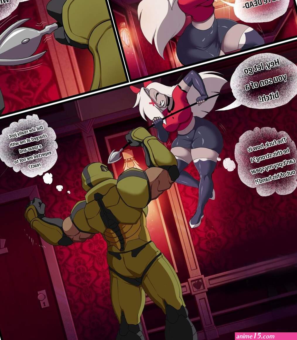 Doom x Hazbin Hotel Porn Comic english 13