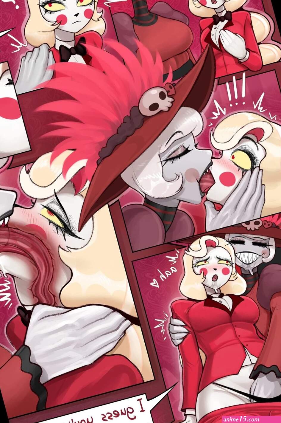Charlie and Rosie hazbin hotel porn comic