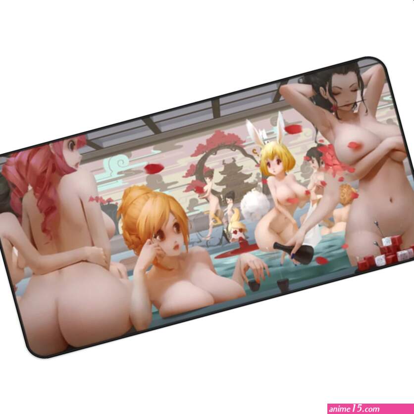 One Piece Nude Waifus Onsen Desk Mat
