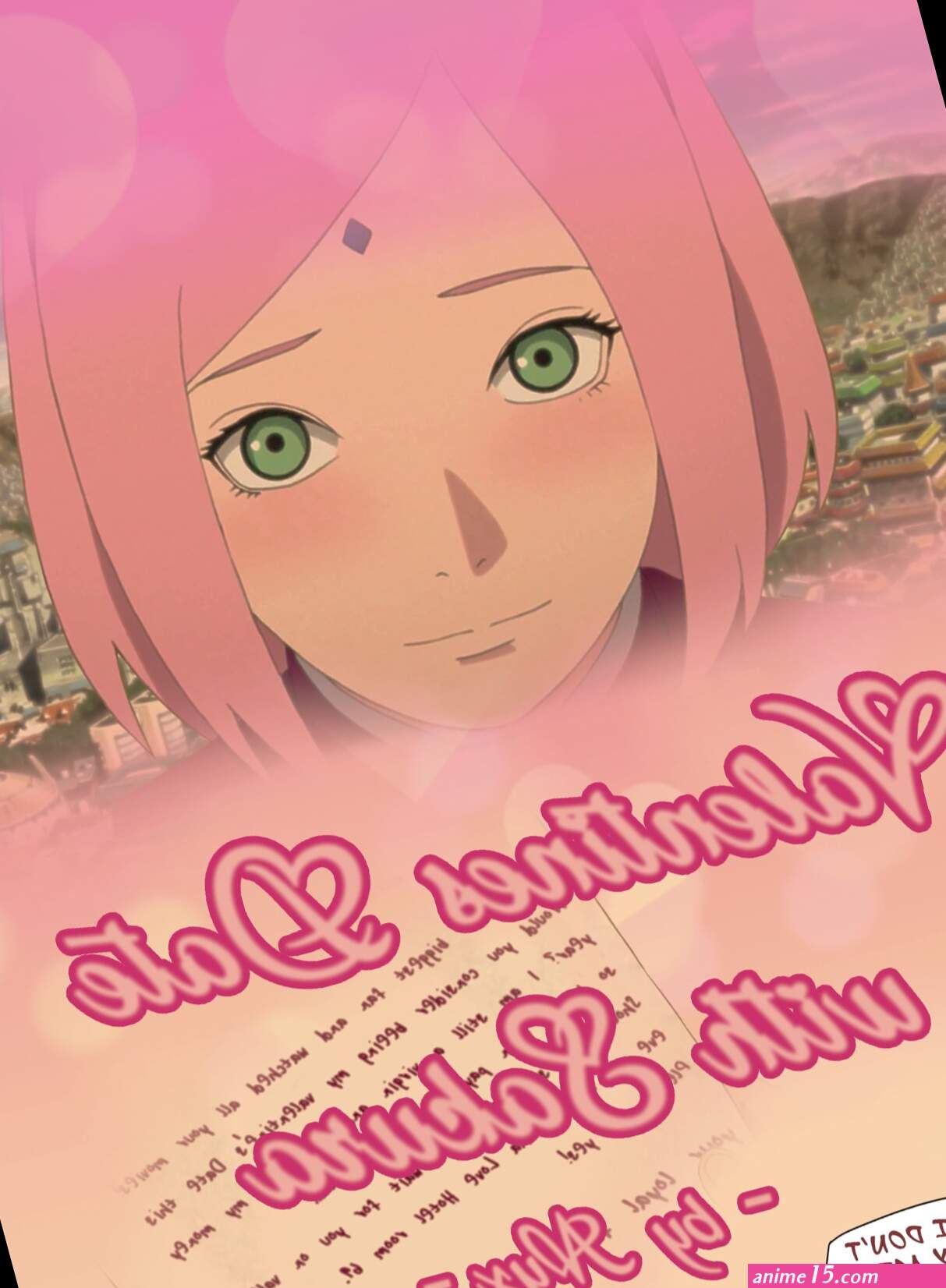 Valentines date with Sakura- Boruto- By Nyx