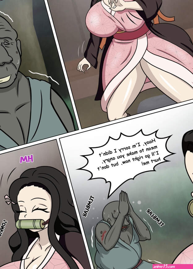The night of the demon and nezuko comic porn