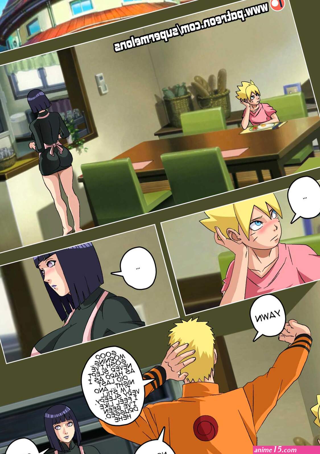 Boruto x himawari porn comics