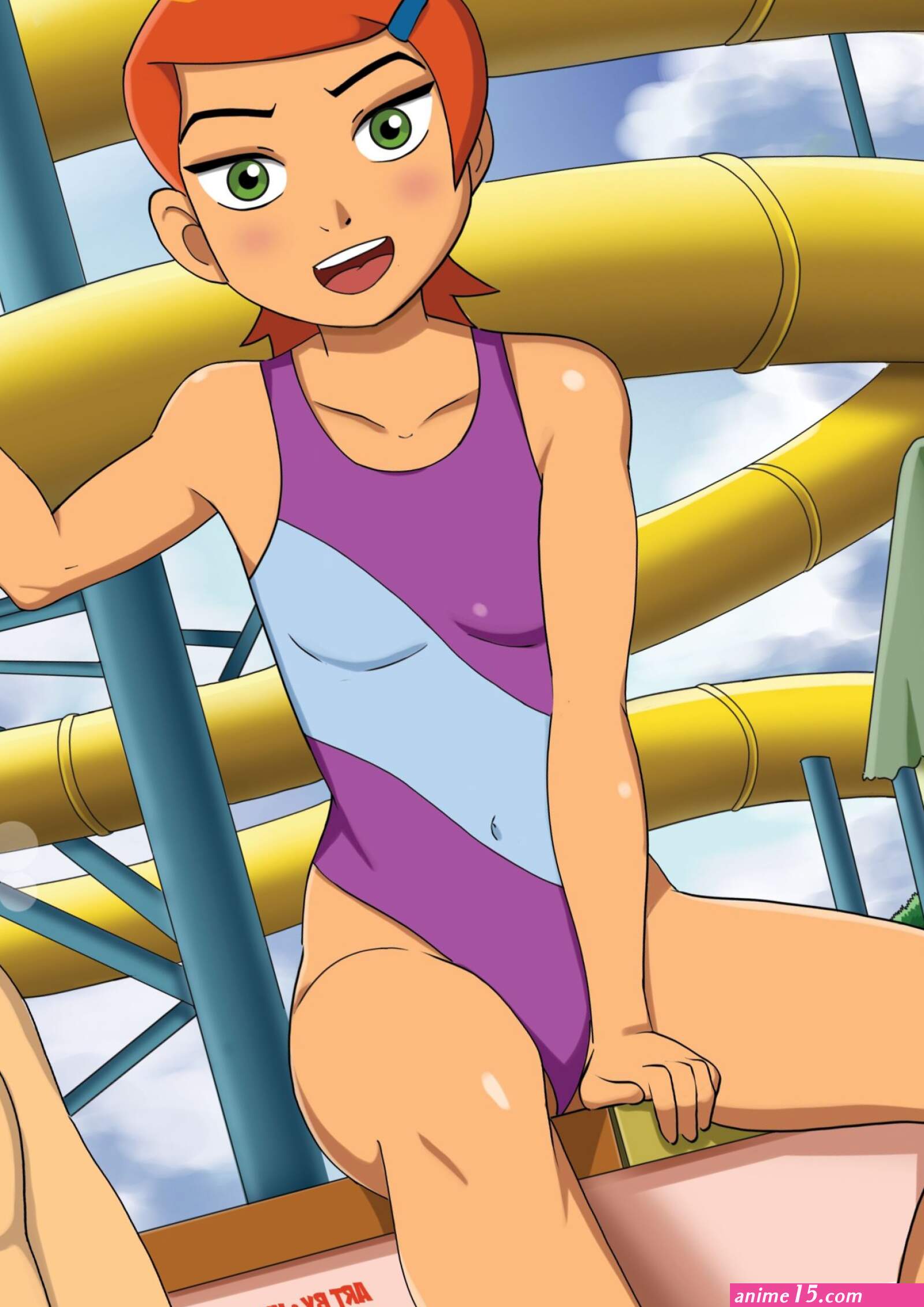 A Trouble in Vacation Ben 10 VN Simp Porn Comic