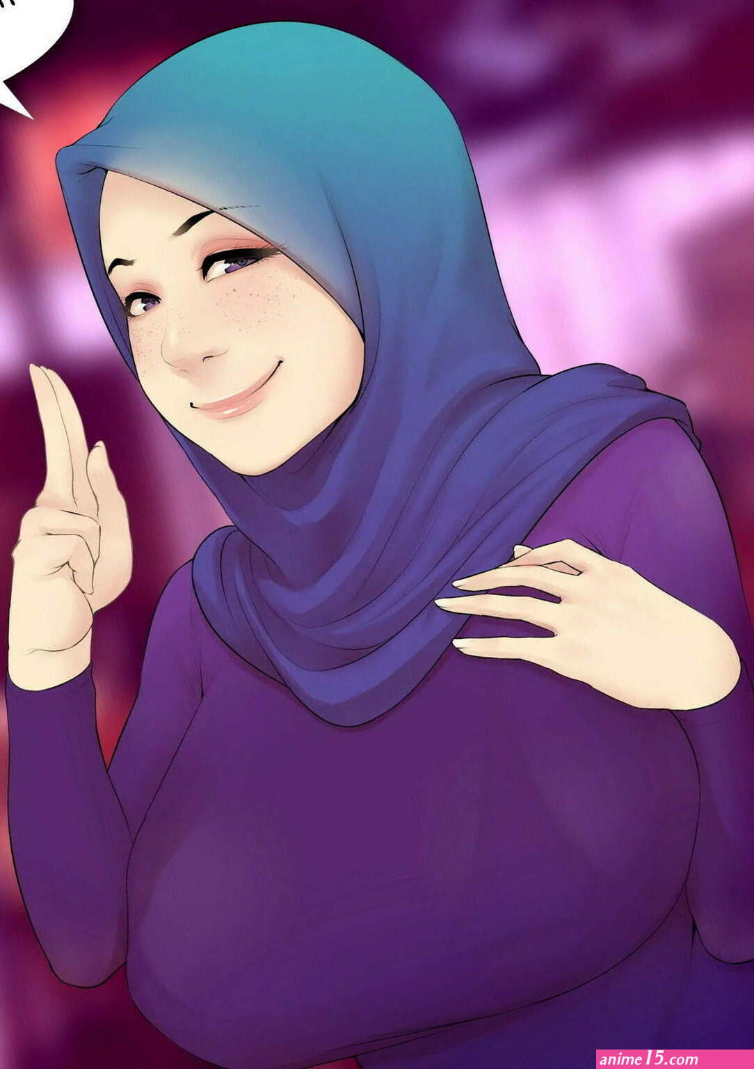 comic hijab big breast sex
