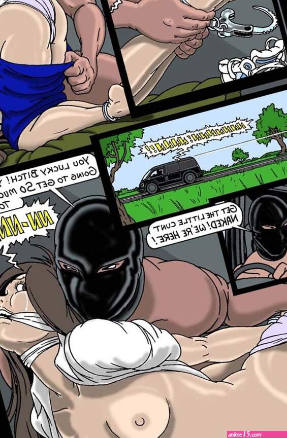 Sex slave comics. In the van PUSSY!