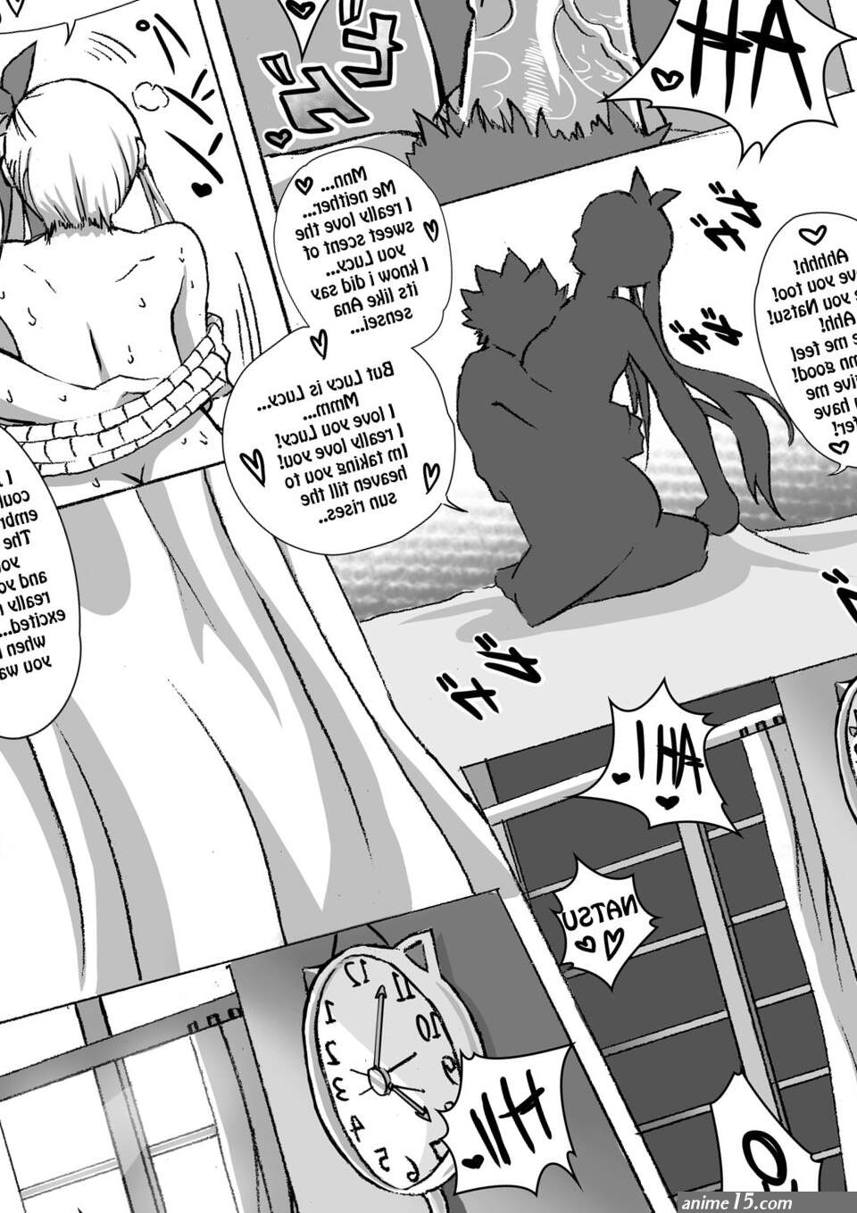 Natsu X Lucy porn comics