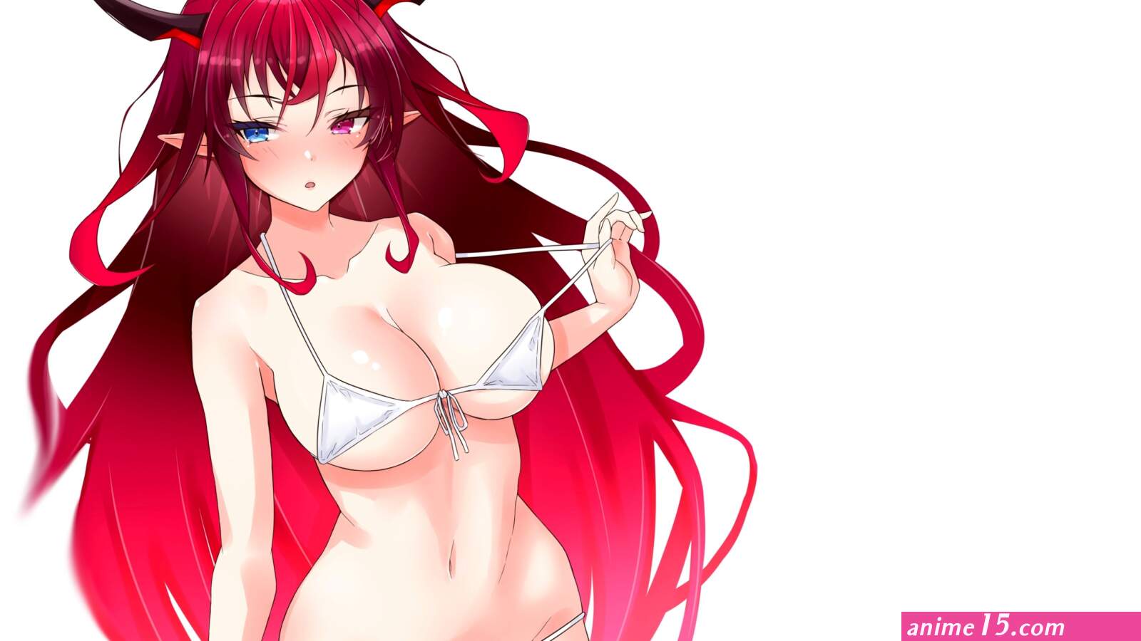 girl hot sexy horns boobs anime big boobs babe 3840x2160