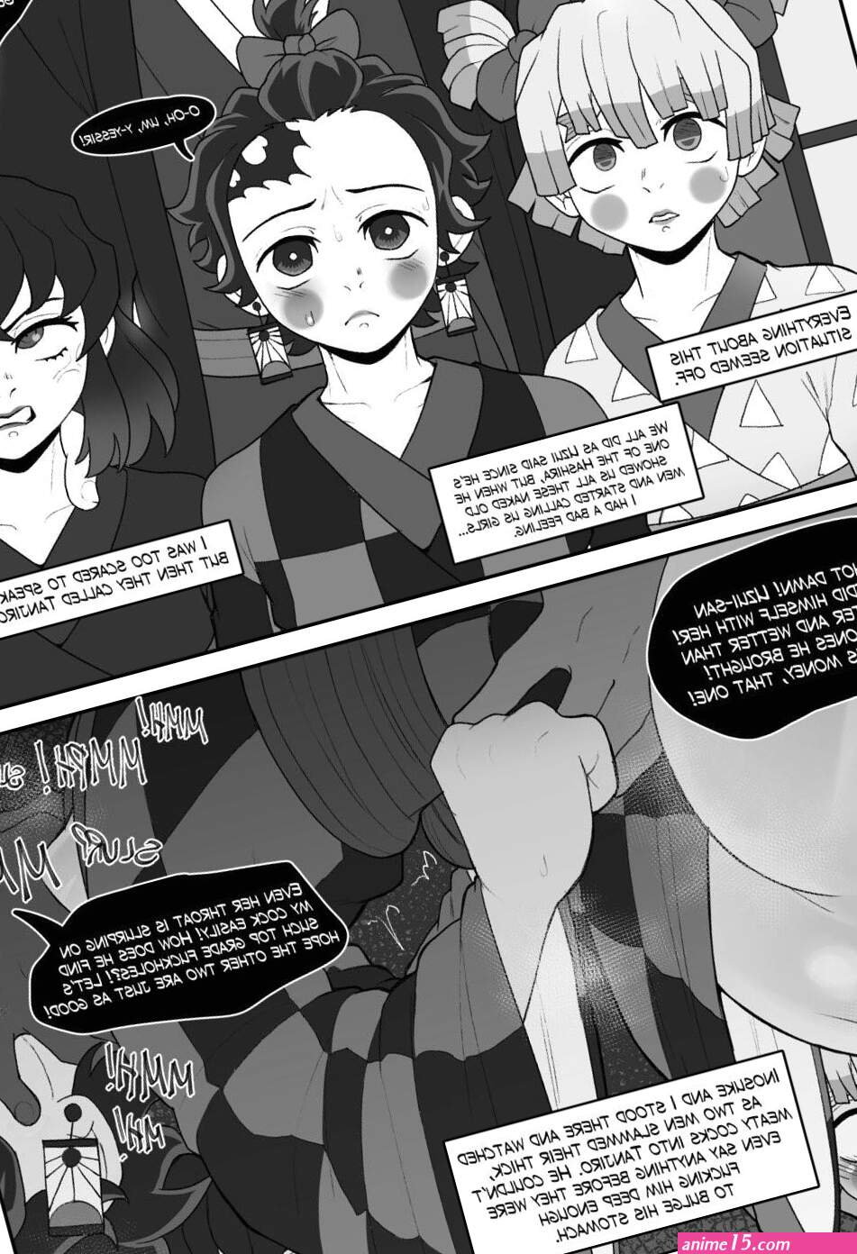 Demon Slayer: Brothel Arc gay porn comic