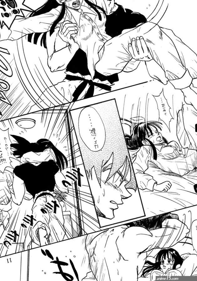 Goku x Chichi short comic collection to one