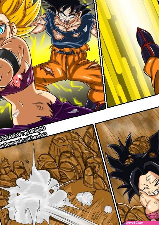 Kefla vs Goku comic porn