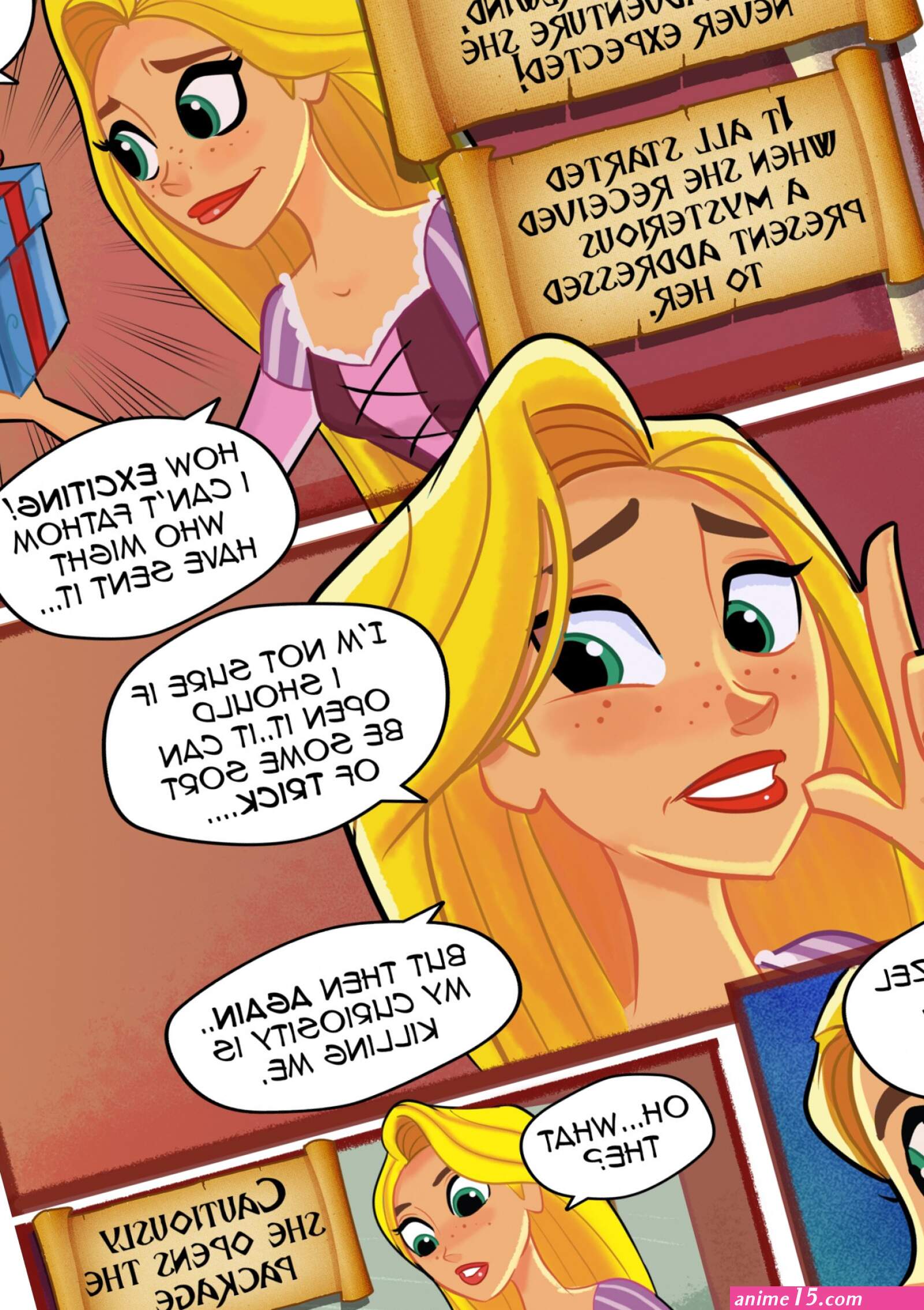 Tangled Comic porn comic