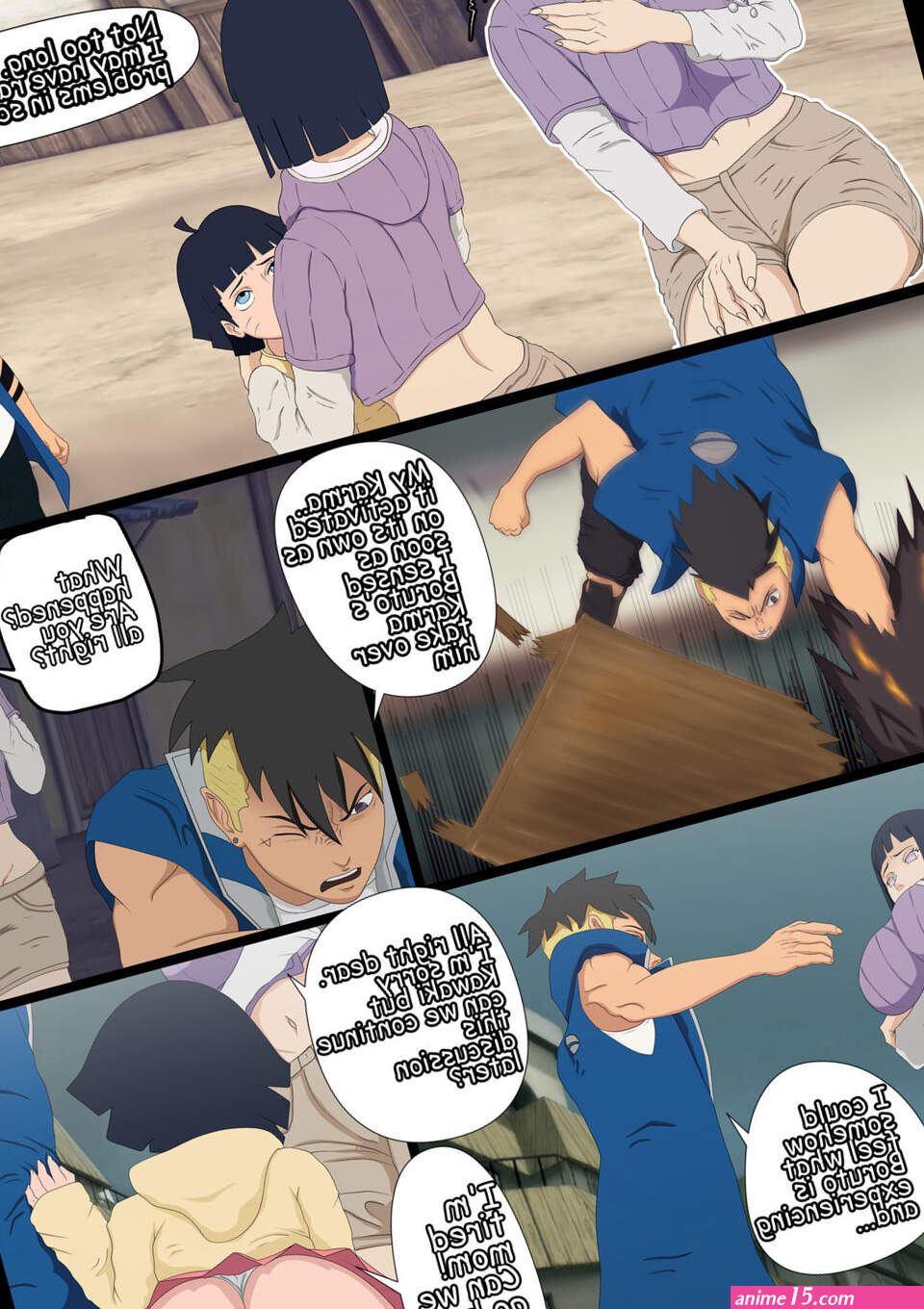 Post 5862448: Boruto:NarutoNextGenerations comic Erogakure HimawariUzumaki HinataHyuuga Kawaki Naruto