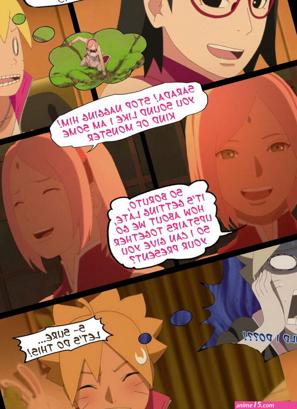 Borutos Birthday Clash by Nyxworks English