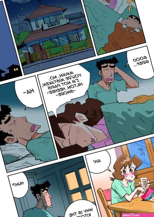Porn comic Freeloading is Difficult. Chapter 1. Crayon Shin chan. Nanasi. Sex comic Teen Beauty Shows