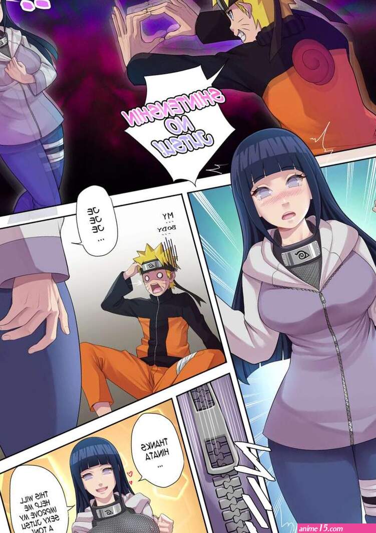 Porn comic A Hyuu Naruto. Achro Sex comic busty brunette got