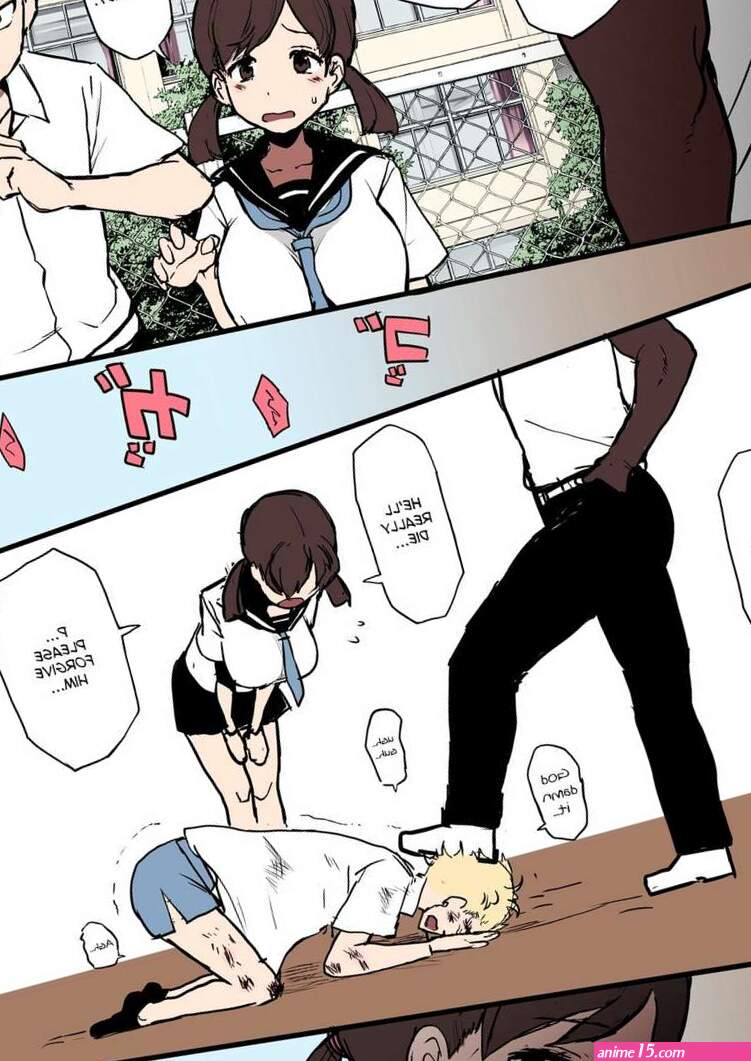 Porn comic Kokujin no Tenkousei NTR. Terasu MC. Sex comic black high school
