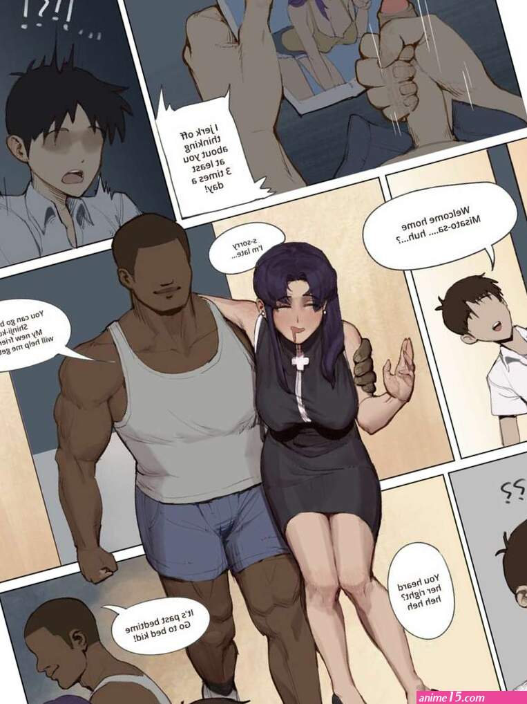 Porn comic Misato ntr. Neon Genesis Evangelion. wjs07. Sex comic brunette could not