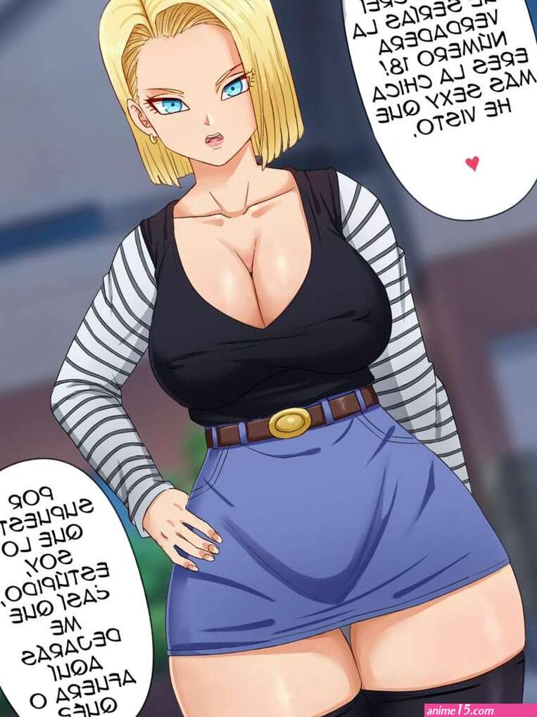 Comic porno ANDROID 18 CG. Pink Pawg. cmico de sexo bella rubia tetona