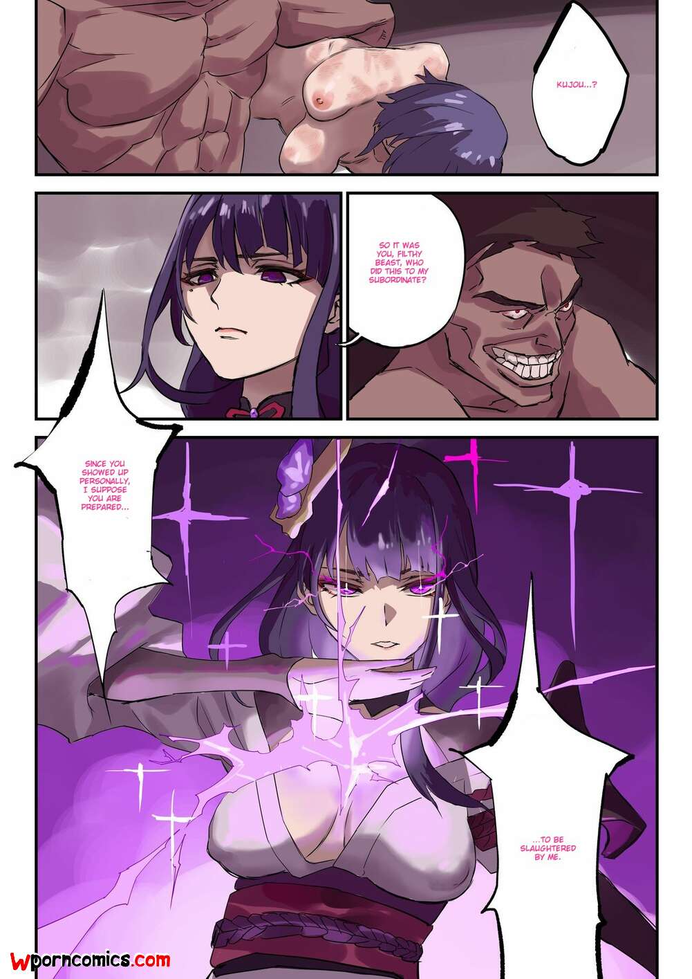Porn comic Raiden Shogun. Eternity Sex comic Caught Hot Brunette