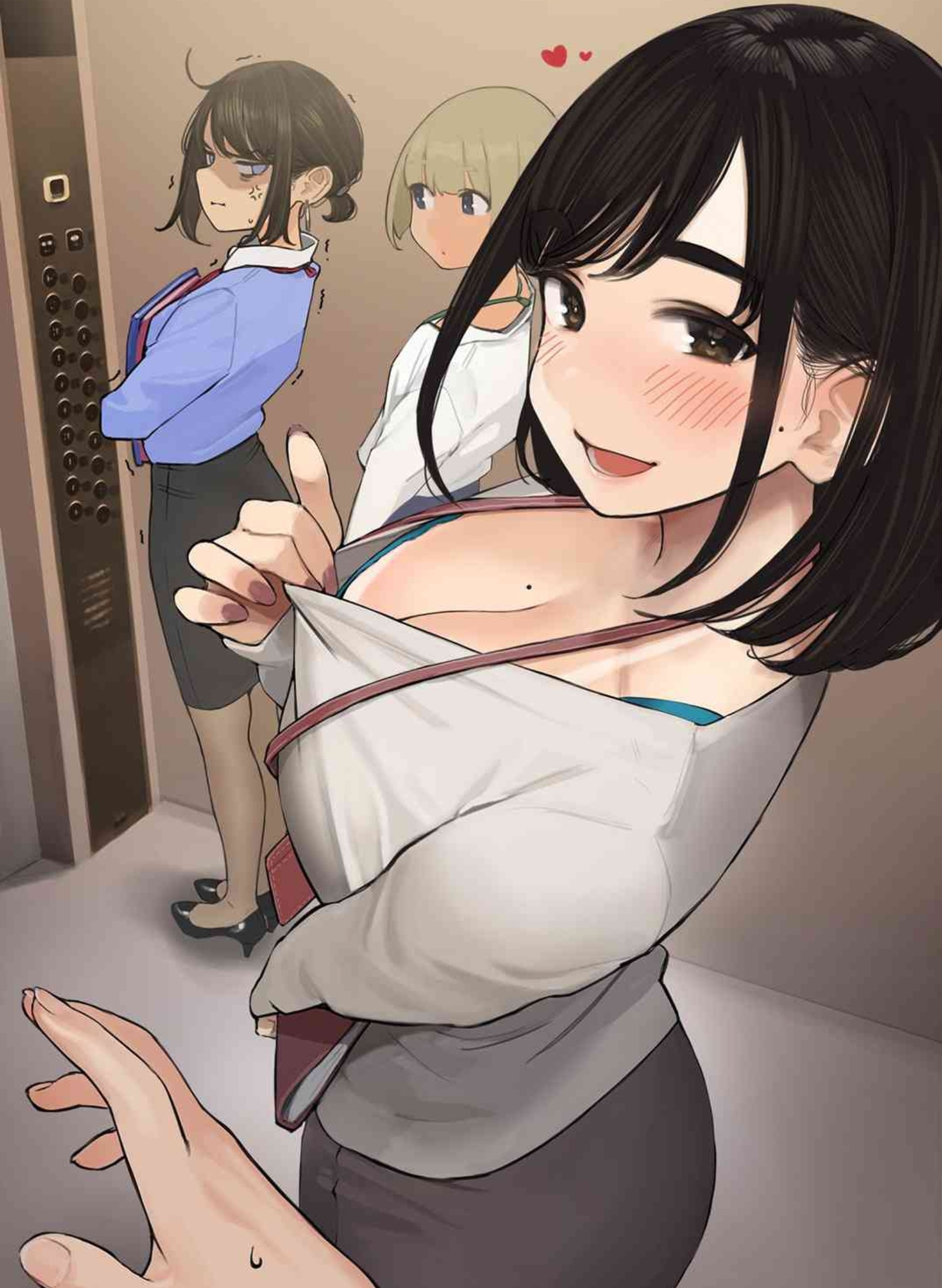 Wallpaper : anime girls big boobs 1600x2188