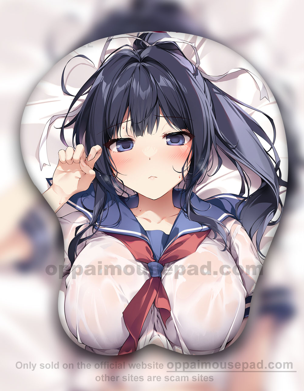 Anime Girl Boobs Mouse Pad