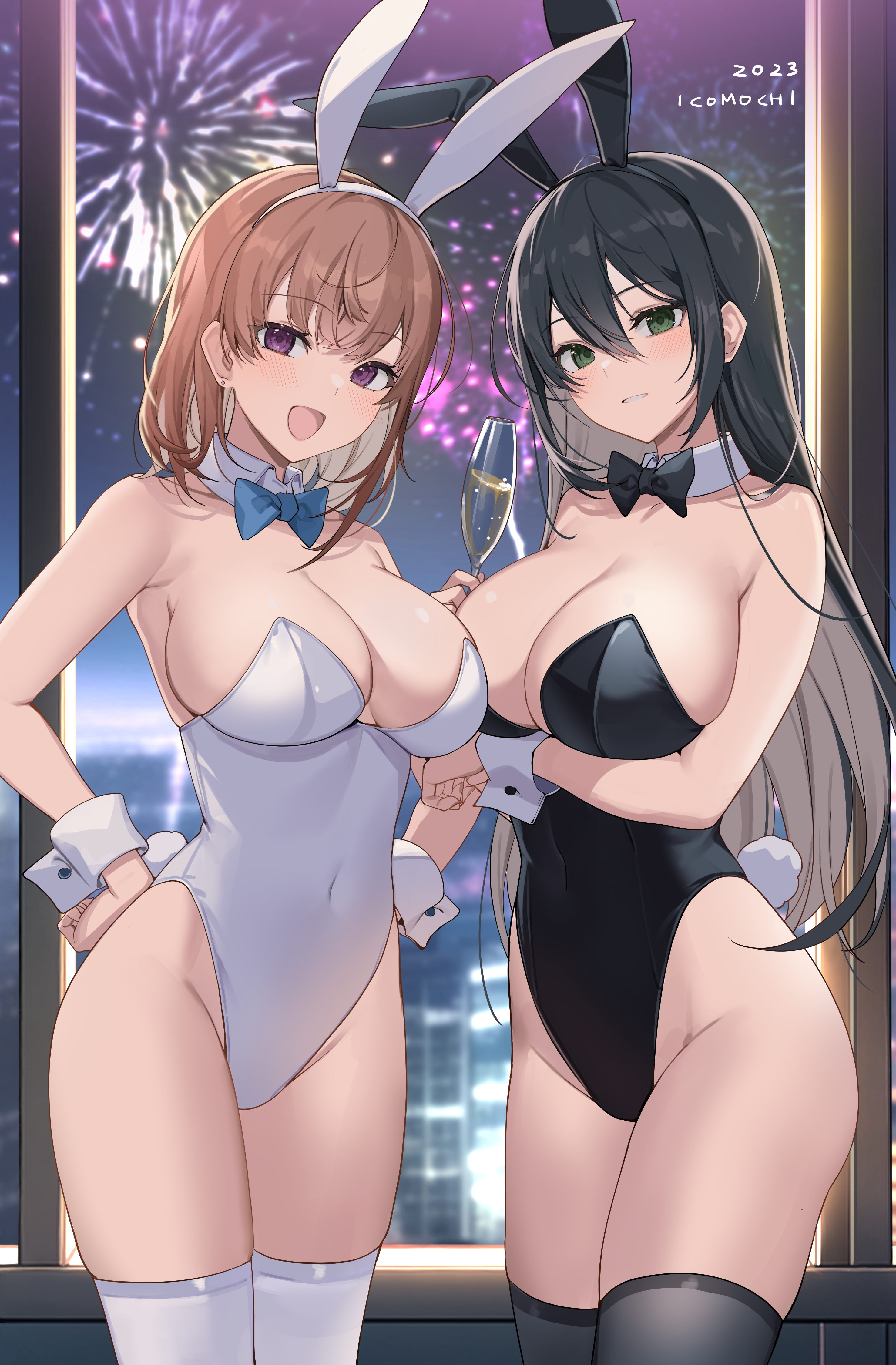 Wallpaper : anime girls boobs 2955x4501