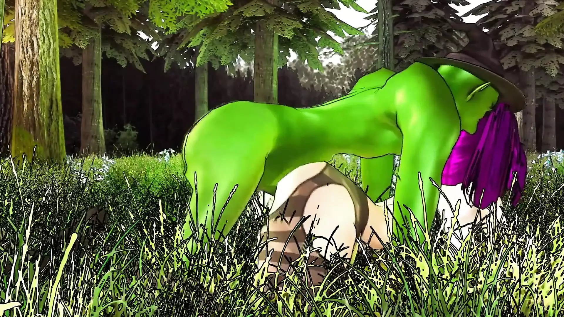 Kokoro Fucked Hard by Ogre Goblin Monster