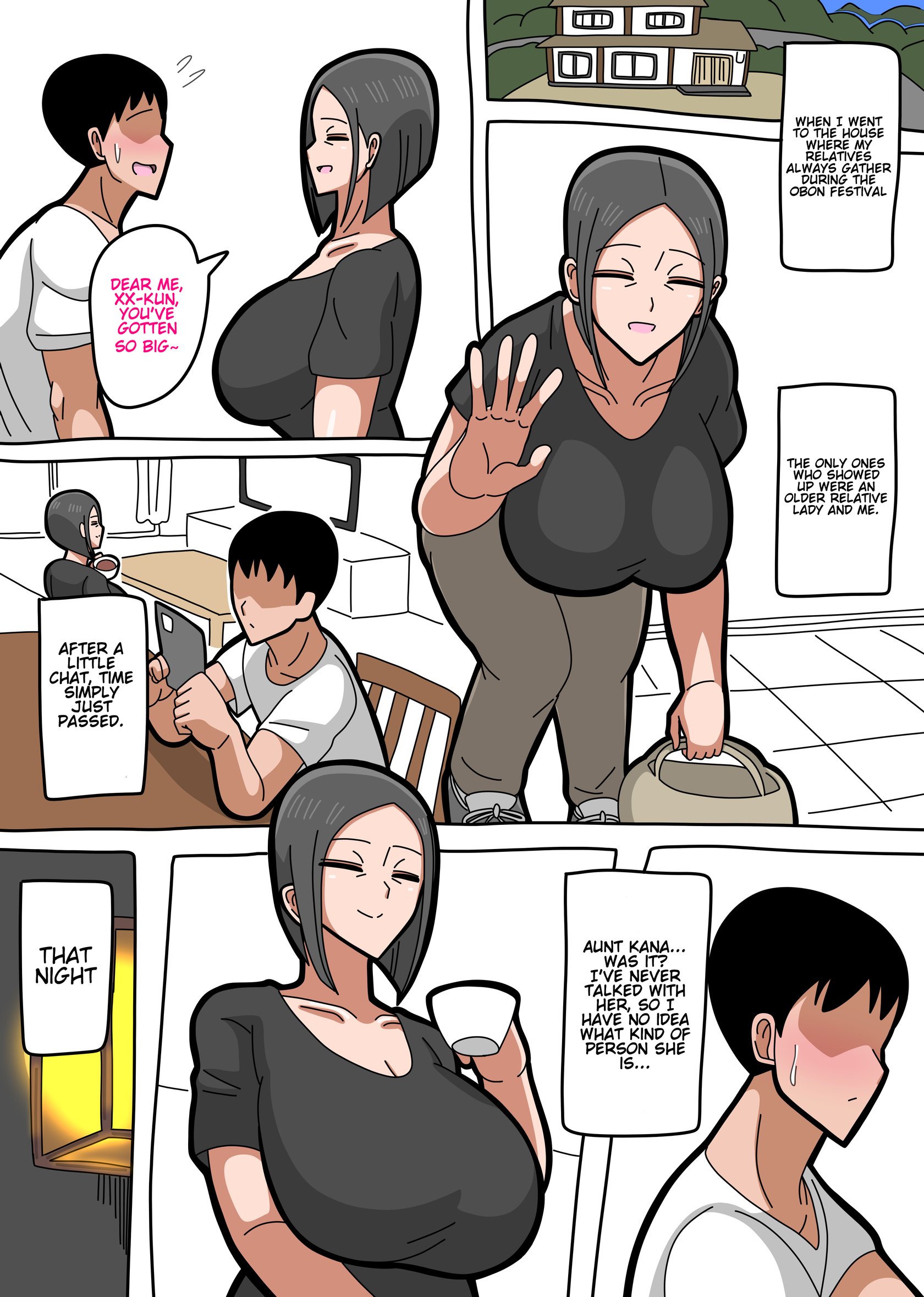 42 Year Old Aunt comic porn
